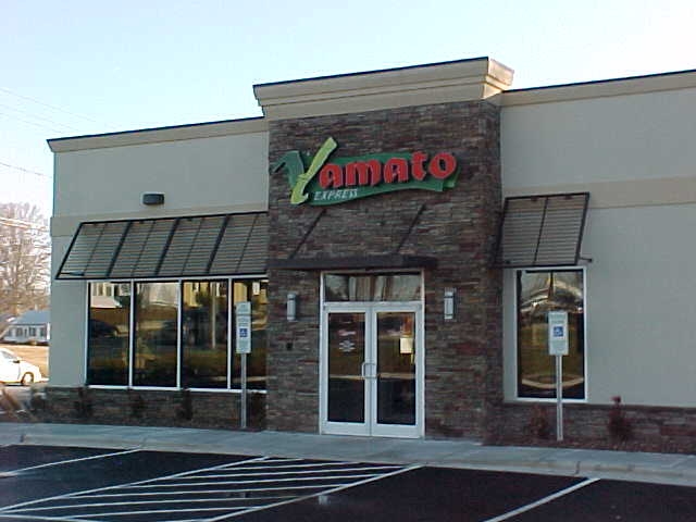 Commercial Bahama shutters in Shelby