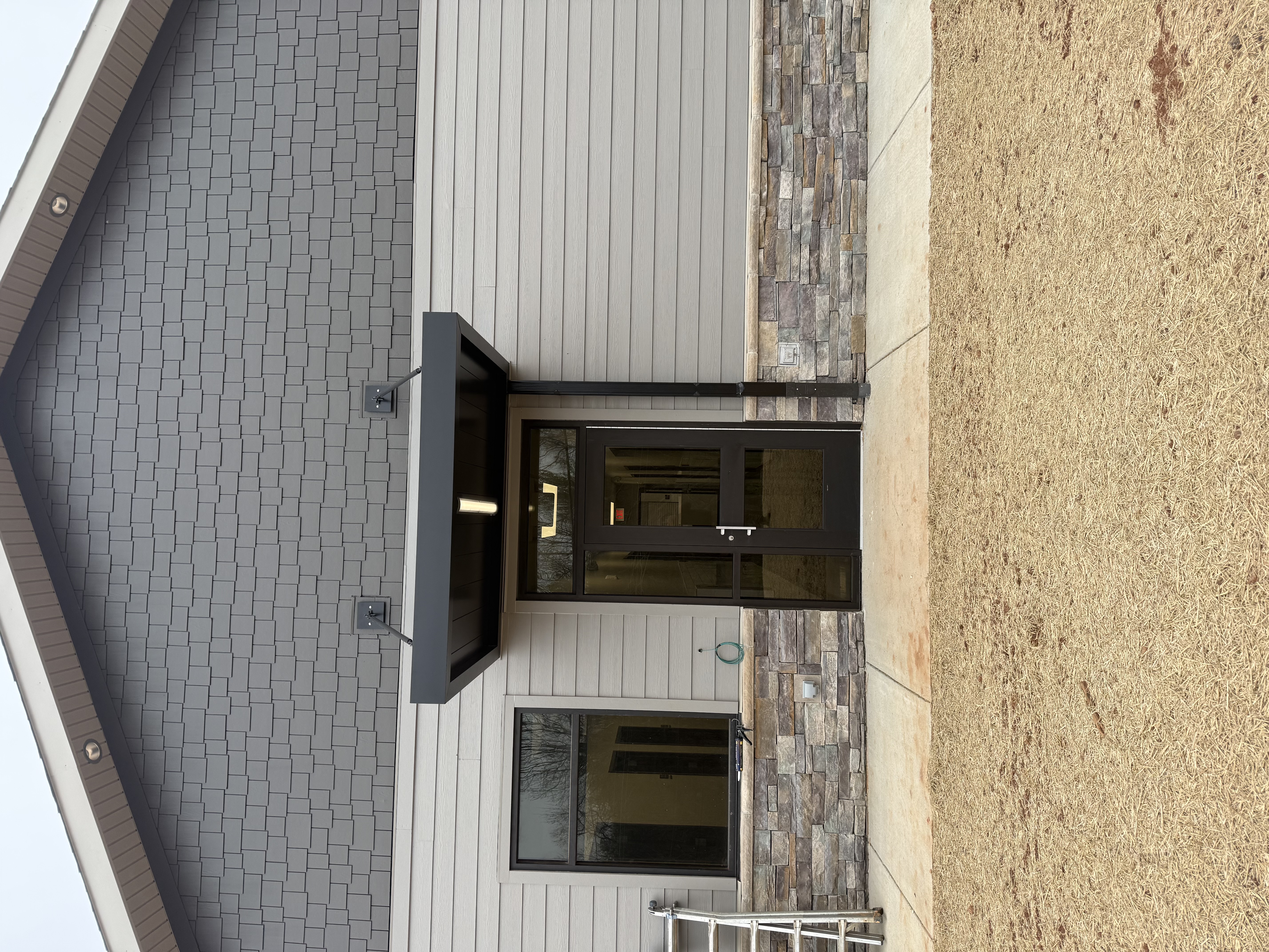 Aluminum decking panel canopy in Morganton NC